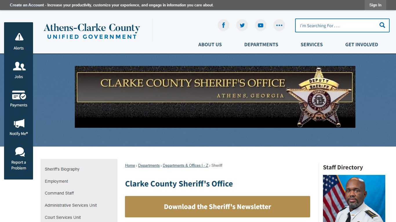 Clarke County Sheriff's Office | Athens-Clarke County, GA - ACCGov